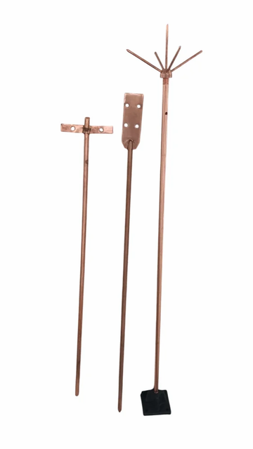 COPPER BONDED LIGHTING ARRESTOR (LA) Life Span Long Rated Voltage 9kV Type Station Class Conductivity Superior Application Solar - Image 3