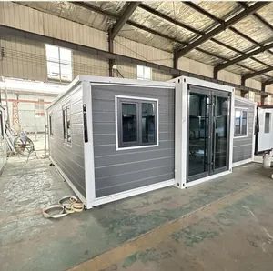 Cheaper Fast Install Fully Furnished Prefab Steel 2 Bedroom 1 Bath Foldable Expandable Container House - Image 2