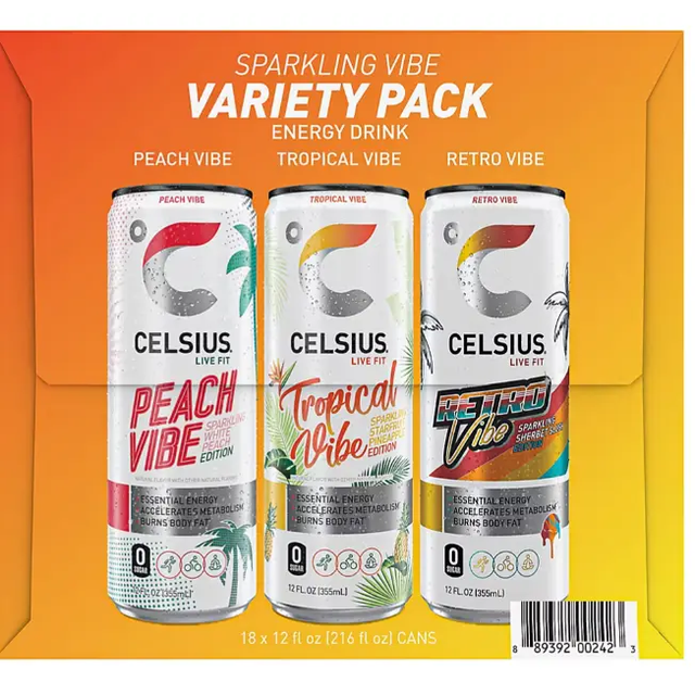 Celsius Vibe Variety Pack, Energy Drink - Image 3