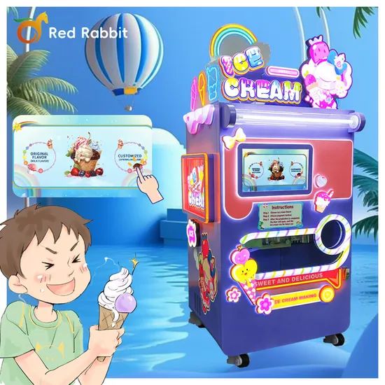 Hot Sale Commercial Ice Cream Vending Machine Automation Soft Ice Cream Machine - Image 1