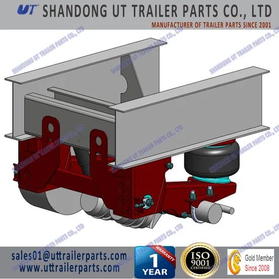 Semi-Trailer Control Arm Air Ride Bags Suspension Kit - Image 1