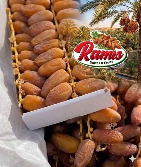 Tunisian Deglet Nour Dates: Renowned for their golden appearance, delicate texture - Image 1