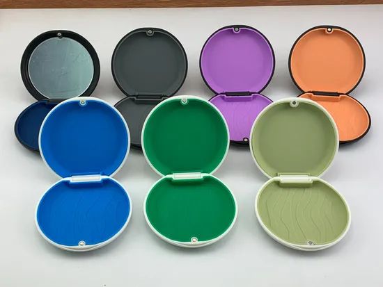 Colorful Silicone Dental Retainer Case Aligner Tray Retainer Box/Orthodontic Denture Box/Invisible Braces Box - Image 4
