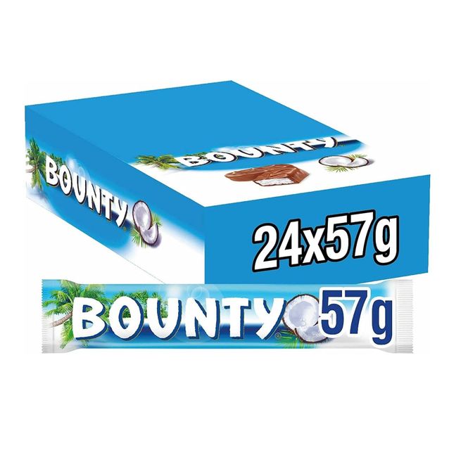 Bounty Coconut Milk Chocolate Case of 24 Wholesale Cheap Price - Image 1