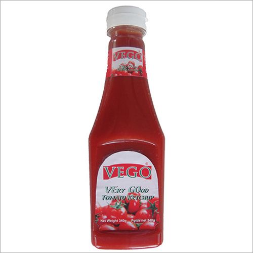 340g Tomato Ketchup Form Liquid Shelf Life 2 Years Weight 340 Grams (g) Preservation Process Salt Purity Pure Natural - Image 1