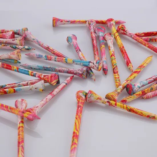 Colorful 70mm Golf Tees Bulk Package People Men Origin China Size 70/83mm Trademark MLG Condition New HS Code 9506390000 - Image 4
