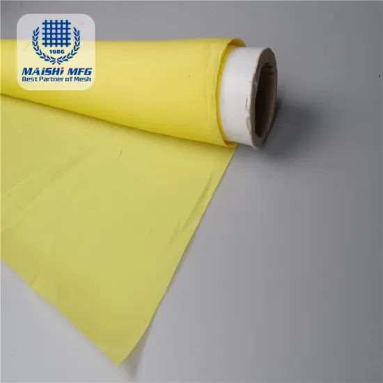 Polyester Mesh Fabric Silk Screen Printing Mesh Model NO. 296 Elasticity Low Width 0.6m-3.6m Trademark MAISHI HS Code - Image 3