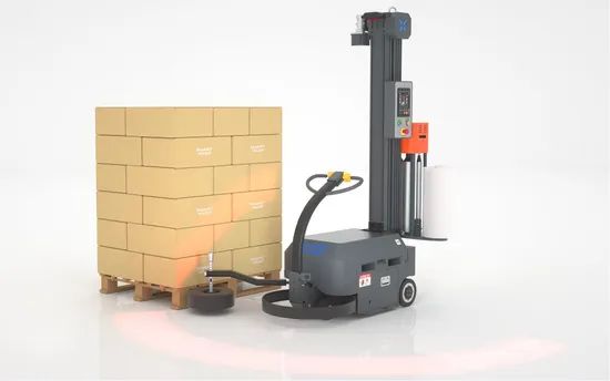 New Robot Stretch Wrapper Robot Stretch Wrapping Machine Robot Wrapping Machine - Image 5