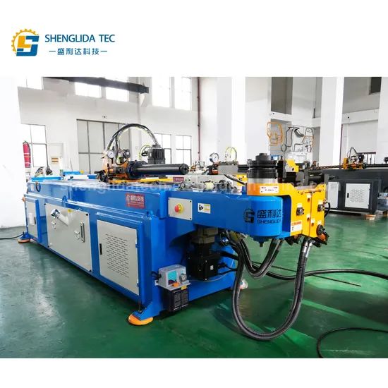38CNC Pipe Bending Machine Condition New Control Way PLC Warranty 3 Years Water Proof Lpx-8 Trademark shenglida Automation - Image 2