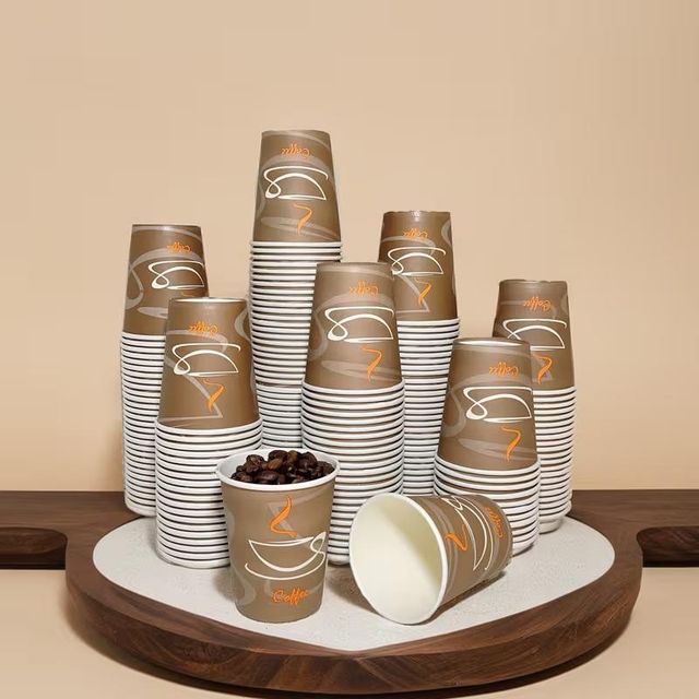 8oz Single Wall Hot Cup Height 92mm Top Diameter 80mm Finish Matte/glossy Bottom Diameter 56mm Standard White Price Usd - Image 2