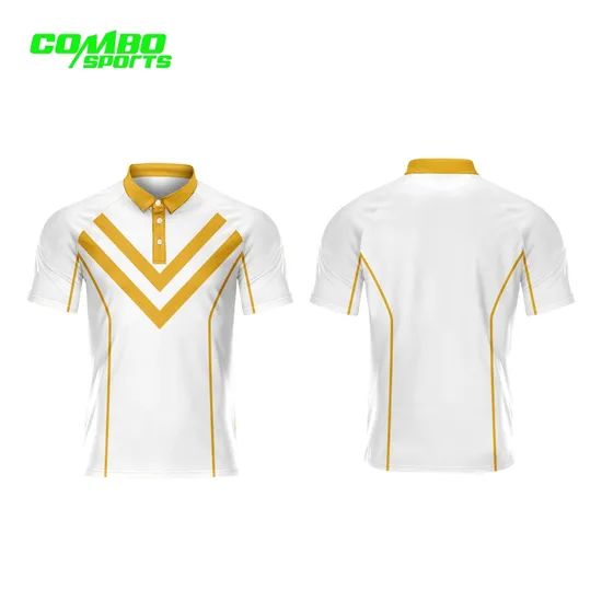Combo Customized Polyester Sublimation Printing Teamwear Polo Shirt - Image 2