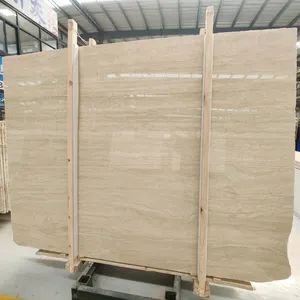 Factory Wholesale Interior Decoration Custom Design Travertine Marble Tile - Image 1