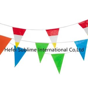 Halloween Party Flags Triangle PE Bunting Flags Color Color Origin China Style Western Party Party Flag HS Code 9505900000 - Image 2