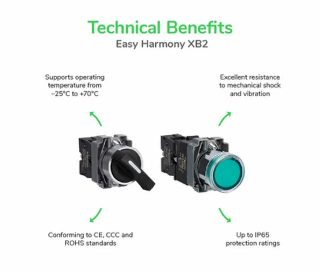 Plastic Schneider ZB2BE101 Contact Block, 1 Pole Color Black Brand Schneider Material Plastic Warranty 18 Months Number of Poles 1 - Image 4