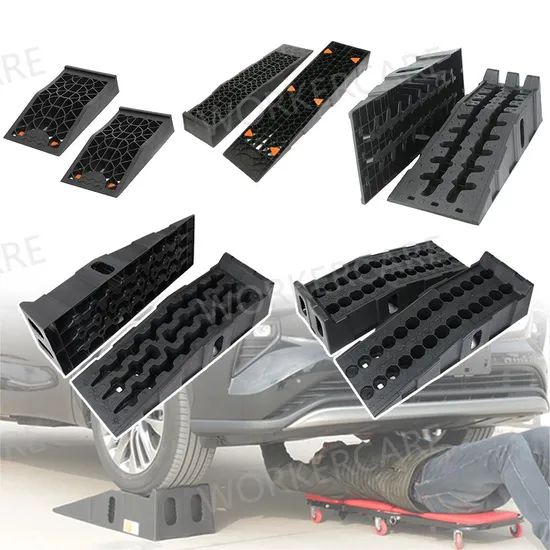 Plastic Stackable Car Parking Ramp for Vehicle Maintenance Repair Oil Change Ramp - Image 5