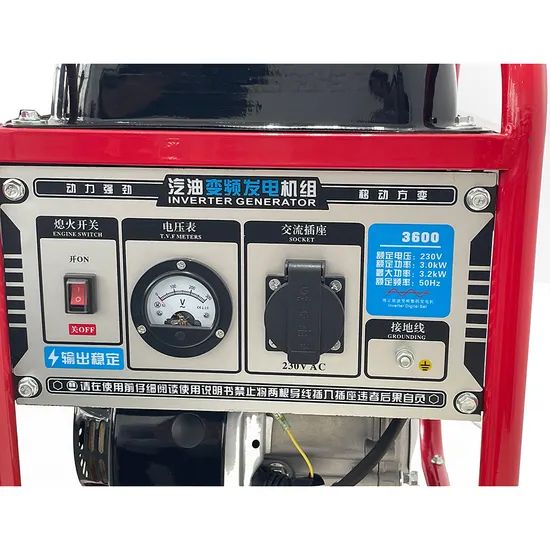 ES Mini Size Open Frame 3kVA Gas Generators with Rustproof Coat - Image 6