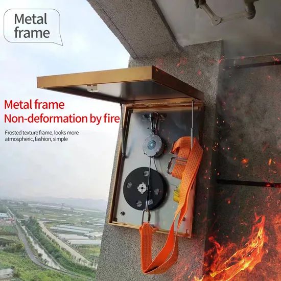 High Rise Buildings Rescue Wire Rope Fire Fighting Lifesaving Device - Image 2
