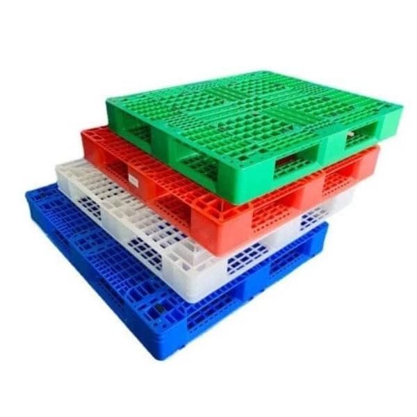 Stackable Plastic Pallets Heavy Duty Reusable Pallets for Warehouse and Distribution - Image 3