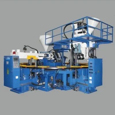 PP Shoe Cover Plastic Sole Shoes Making Sole Machine Condition New Weight 20 Tons Trademark YG/OEM Model NO. YG-216Y HS Code - Image 4