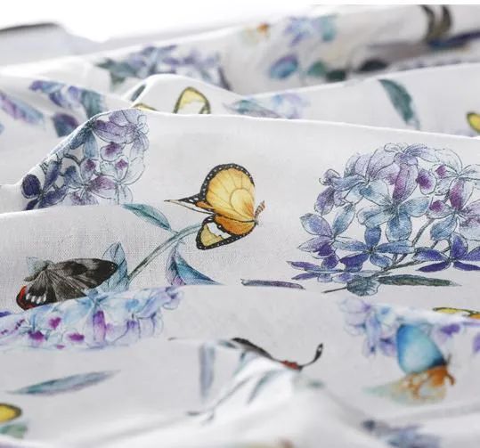 China Factory 100% Ramie Fabric Customize Printed Comfortable Textile - Image 2