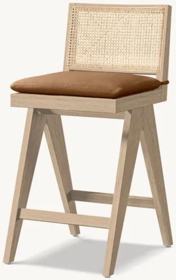 Stylish Rattan Bar Chairs for Modern Home Dining Spaces Volume 0.8 Origin China Padding Wood Rotary Fixed Condition New Trademark - Image 5