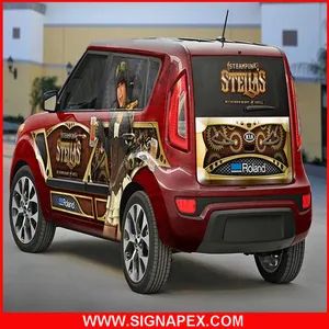 Car Wrap Vinyl Polymeric Vinyl Sticker HS Code 39015010 Origin P. R. China Trademark SignApex Feature Waterproof Usage Custom - Image 6