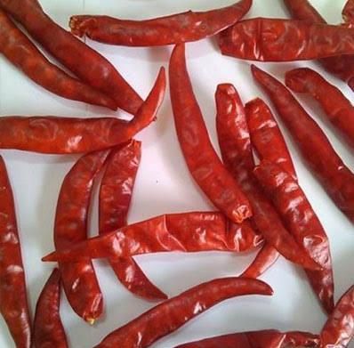 Dry chilly teja or sanam Color Red Origin India Total Weight 12000 Kg Packing Type 10 Kg Jute Bag Price Per Kilogram 2.20 Usd - Image 1