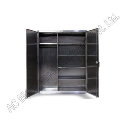 S.S. Garment Storage Cabinet Material S.s. Finish Fine Finish Durability Durable Space Efficiency - Image 1