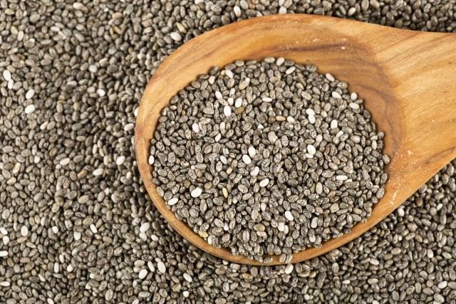 chia seeds Sugars Content 0–3 G Protein Content 17–22 G Total Fat Content 30–34 G Dietary Fiber Content 30–40 G Total Carbohydrate Content 38–42 - Image 3