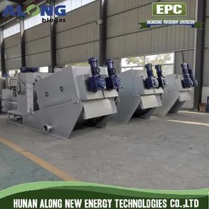 Screw Stacked Type Biogas Slurry Sludge Dewatering Machine Solid Liquid Separator Spiral Dehydrator - Image 3