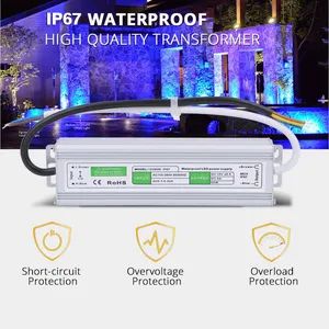 LED Lighting Outdoor Switching Mode Transfomer IP67 Waterproof DC 12V 60W Power Supply - Image 3