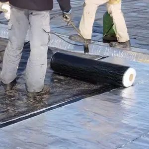 4mm Self Adhesive Sbs Asphalt Modified Waterproof Bitumen Membrane Torch on Bitumen Membrane - Image 2