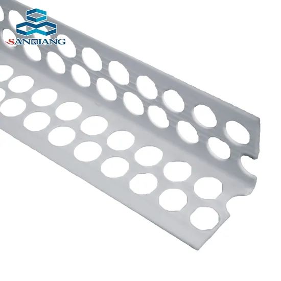 Reinforced Strength Angle Bead Fiberglass Coated PVC Corner Mesh for Building Renovation - Image 1