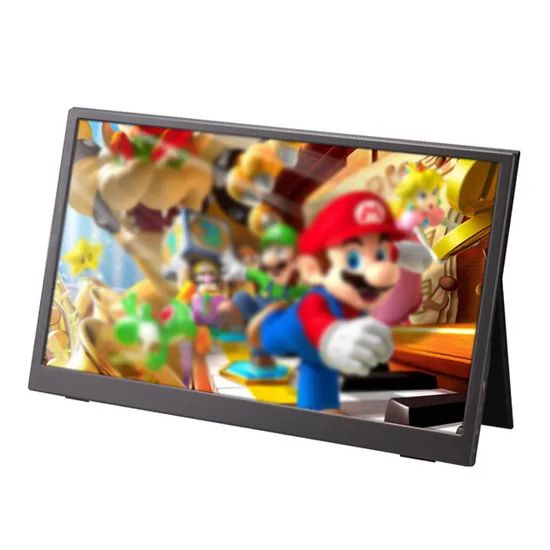 15 6 Inch Portable Monitor for PS 4 Switch X Box One Laptop Monitor - Image 1