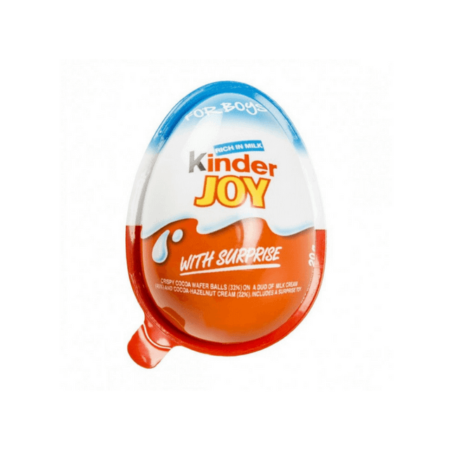 Kinder Joy - FOUR pack 20g Chocolate Cream Eggs with Toy - Imported - Image 3