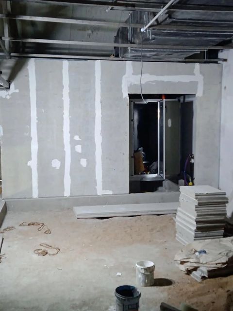 Prefab Dry wall panels Built Type Prefab Usage/Application Toilet Primary Use Construction Of Walls And Ceilings Application Method Attached To Metal Or Wood Studs Using Nails Or - Image 1