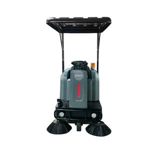 Industrial Driving Electric Road Sweeper Machine Street Floor Cleaning Machine - Image 2