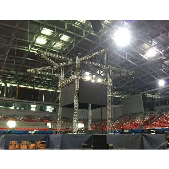 Heavy-Duty Aluminum Truss System for Line Array Displays OEM Accept Trademark ICTC Size 500X500mm Welding Welding Color Transparent - Image 5