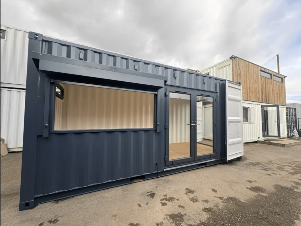 20ft x 8ft Custom Shipping Container Conversion – Portable Building - Image 3