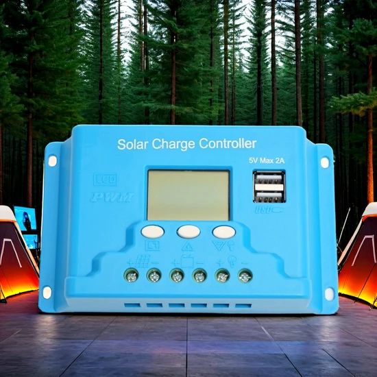 Advanced 24V Solar Charge Controller with Overcharge Protection - Image 1