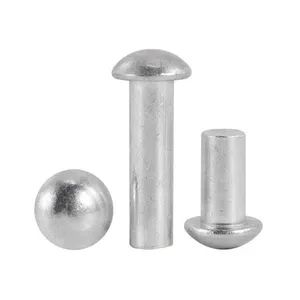 Aluminium Dome Head Round Head Rivet Button Head Solid Rivet Nut - Image 5