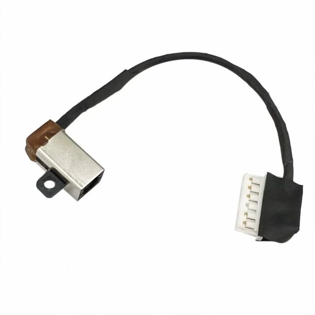 DC Power Jack Cable Charging Port Color Black Voltage 4 Volt Wattage 9 Watt Wire Material Plastic Connector Gender Male to - Image 1