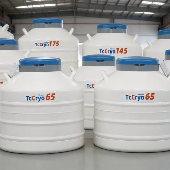 Tccryo 30L 125mm Cryopreservation Tanks Laboratory Grade Freezer Rack ...