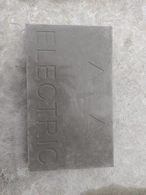 PVC Concrete Cable Cover Color grey Material PVC Size 300x180x40 Mm Dimensions 300×180×40 Mm Usage/Application - Image 1