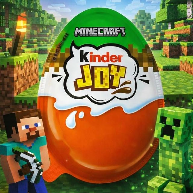 Authentic Kinder Joy Minecraft Chocolate Egg Filled With Delicious Cream And Surprise Toy Excellent Kids Party Favorite - Image 4