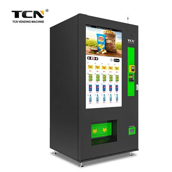 Tcn Touch Screen APP Vending Machine with 49 Inch Condition New Trademark TCN Function Cooling HS Code 8476810000 Customized - Image 3