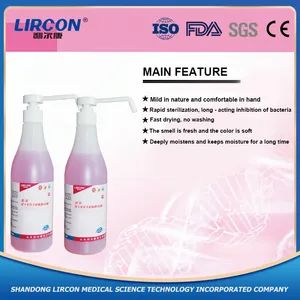 Professional Production 75% Alcohol Germicidal Instant Disposable Hand Sanitizing Liquid Hand Sanitizer - Image 3