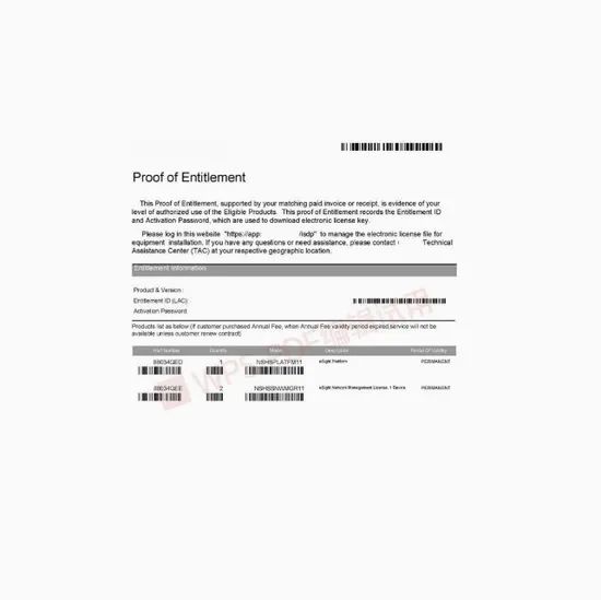 LAC6800VBS 81401094 Basic Software License Ports 16 Origin China HS Code 8517623200 Model NO. LAC6800VBS Port Structure - Image 3