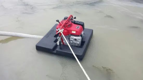 High Effective 2 Stroke Water Rescue Emergency Floating Pump Water Lifesaving Equipment Fire Drainage Pump - Image 5