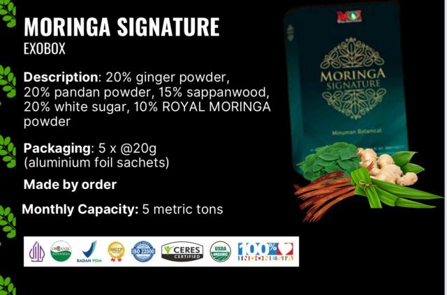 Moringa Tea/ Moringa coffee Texture Smooth Quality Good Quality Place of Origin Indonesia Shelf Life Long Shelf Life Flavor Vibrant And Refreshing - Image 1